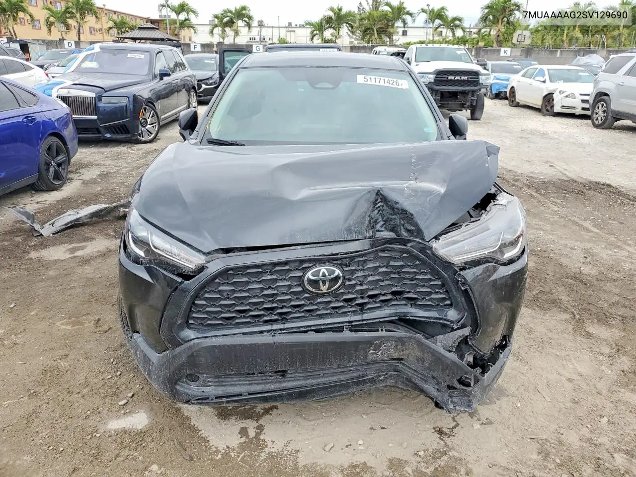 7MUAAAAG2SV129690 2025 Toyota Corolla Cross L