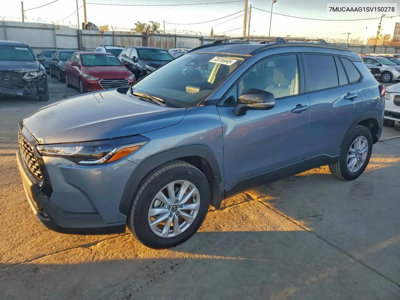 7MUCAAAG1SV150278 2025 Toyota Corolla Cross Le