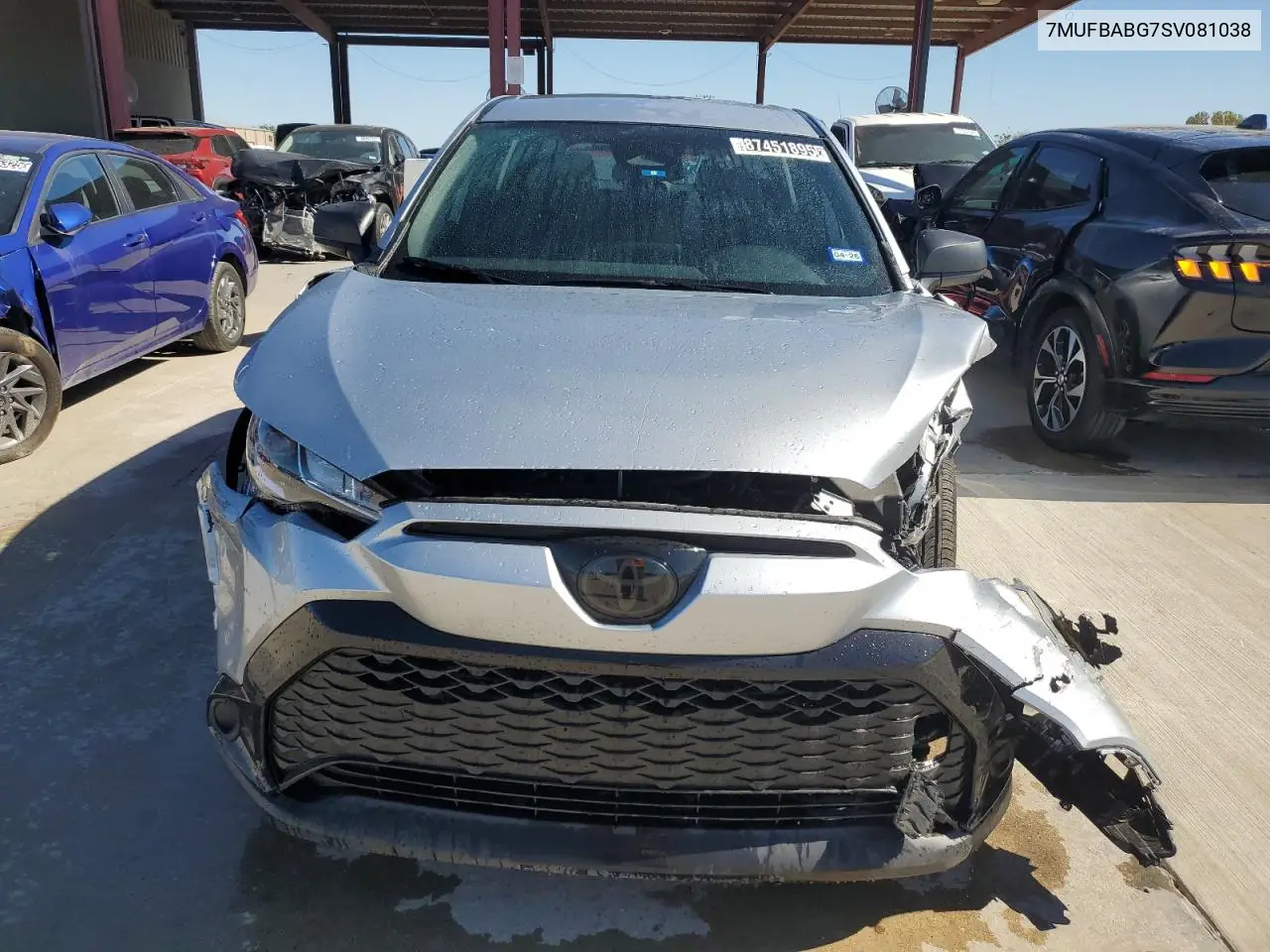 7MUFBABG7SV081038 2025 Toyota Corolla Cross Se