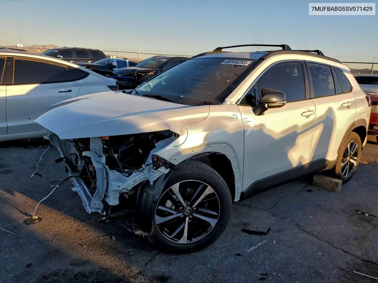 7MUFBABG5SV071429 2025 Toyota Corolla Cross Se