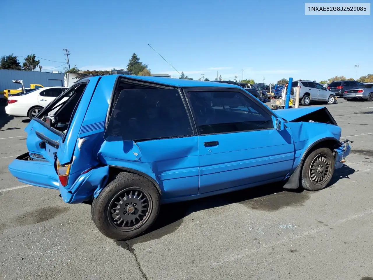 1NXAE82G8JZ529085 1988 Toyota Corolla Fx