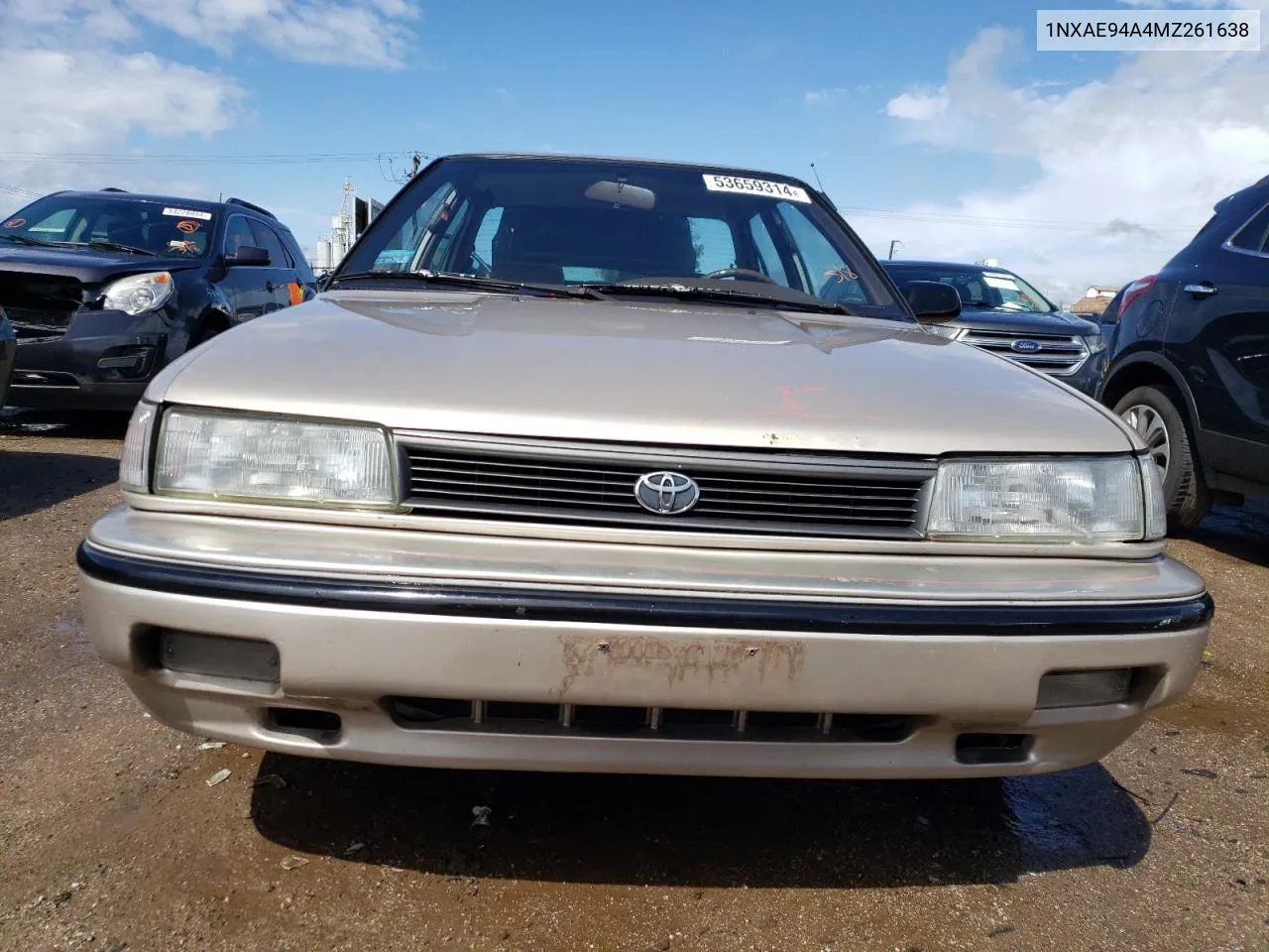 1991 Toyota Corolla Dlx VIN: 1NXAE94A4MZ261638 Lot: 53659314