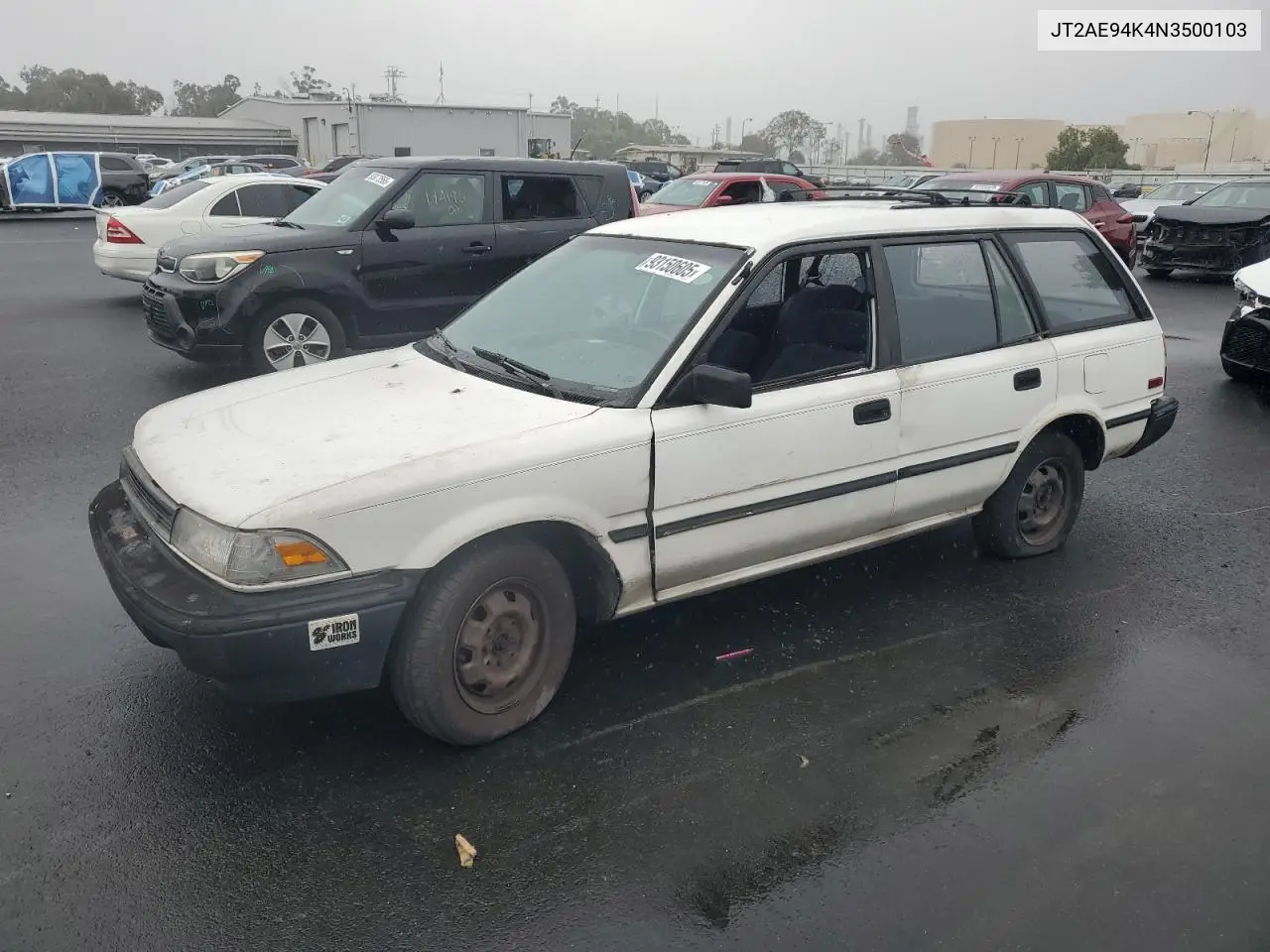 JT2AE94K4N3500103 1992 Toyota Corolla Dlx
