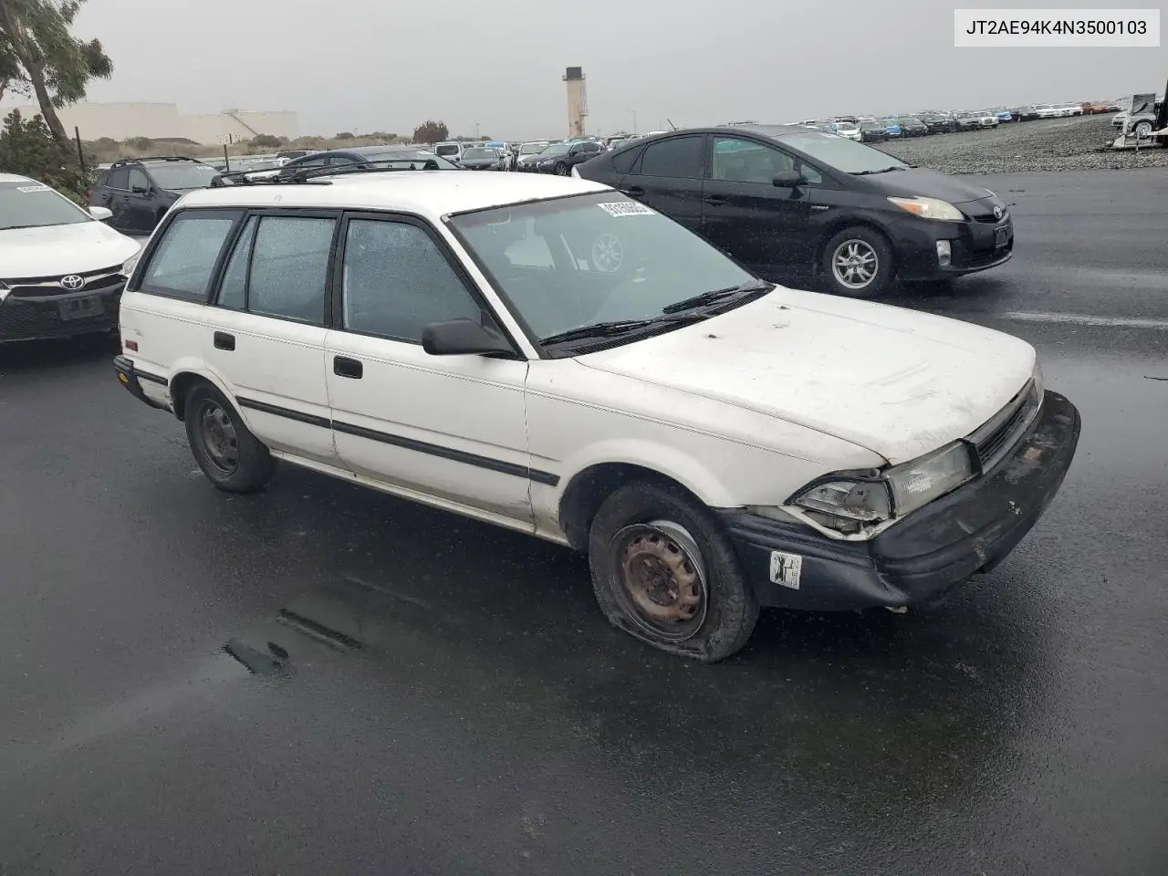 JT2AE94K4N3500103 1992 Toyota Corolla Dlx