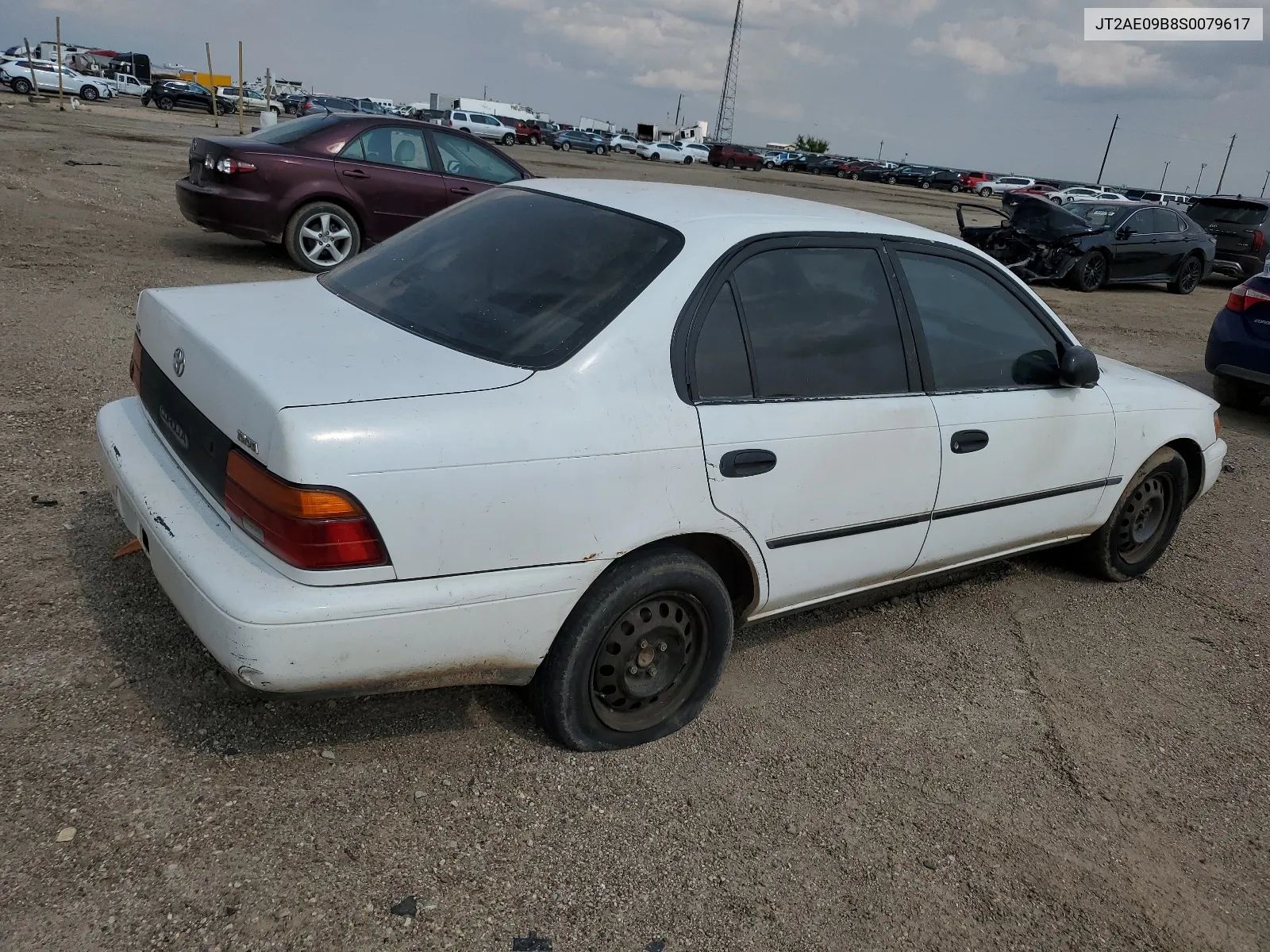 1995 Toyota Corolla Le VIN: JT2AE09B8S0079617 Lot: 63805304