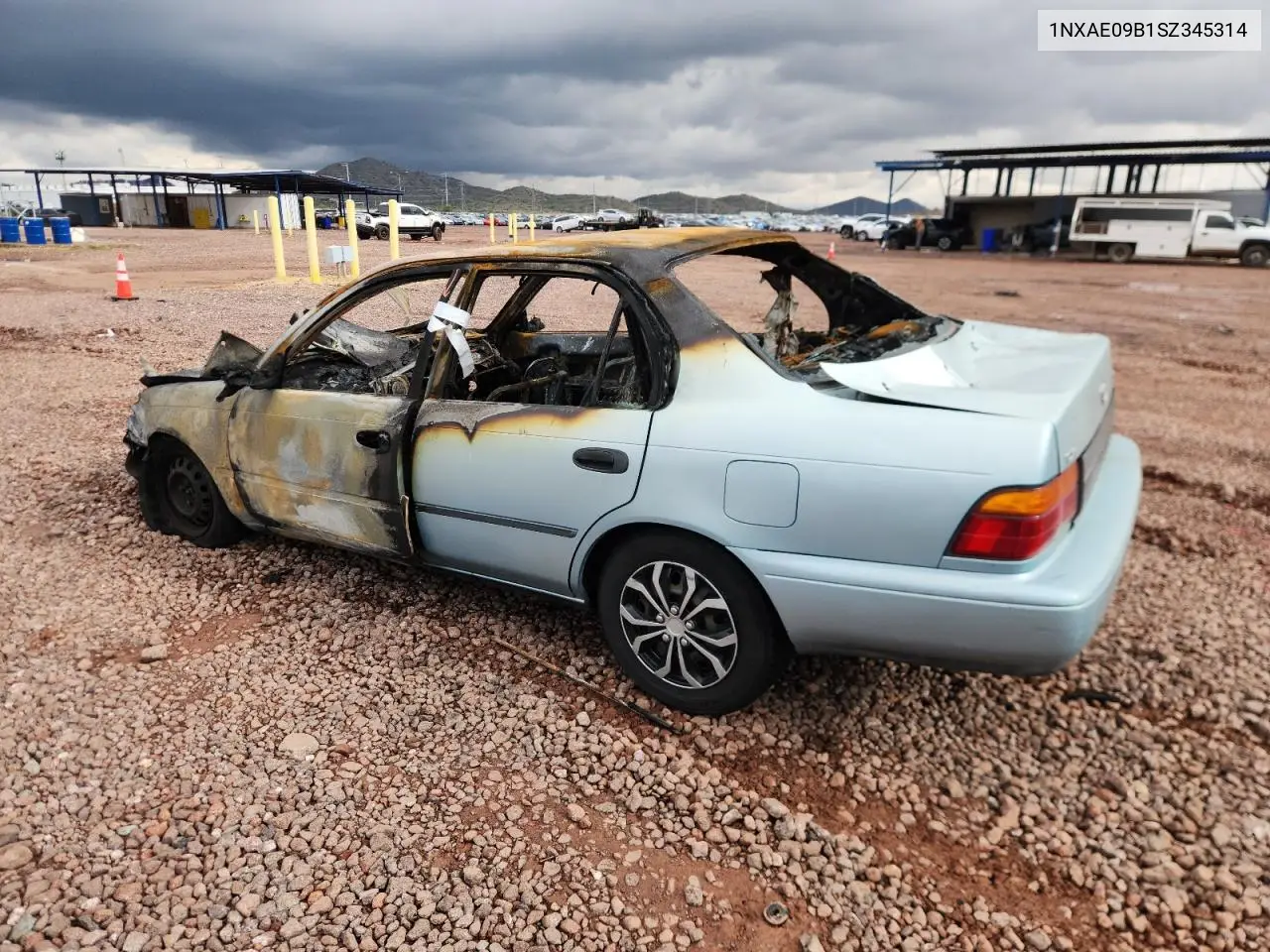 1NXAE09B1SZ345314 1995 Toyota Corolla Le
