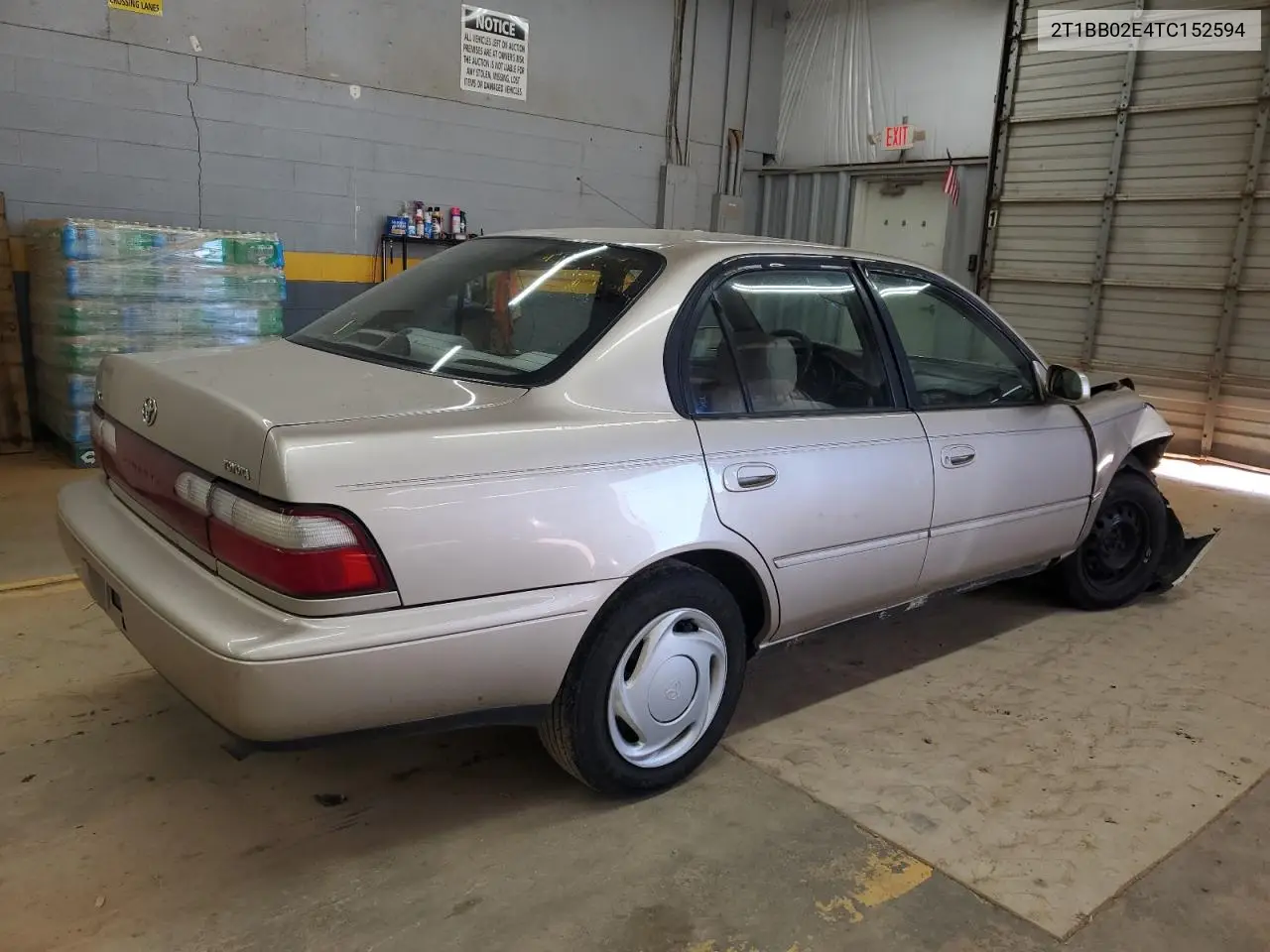 2T1BB02E4TC152594 1996 Toyota Corolla Dx