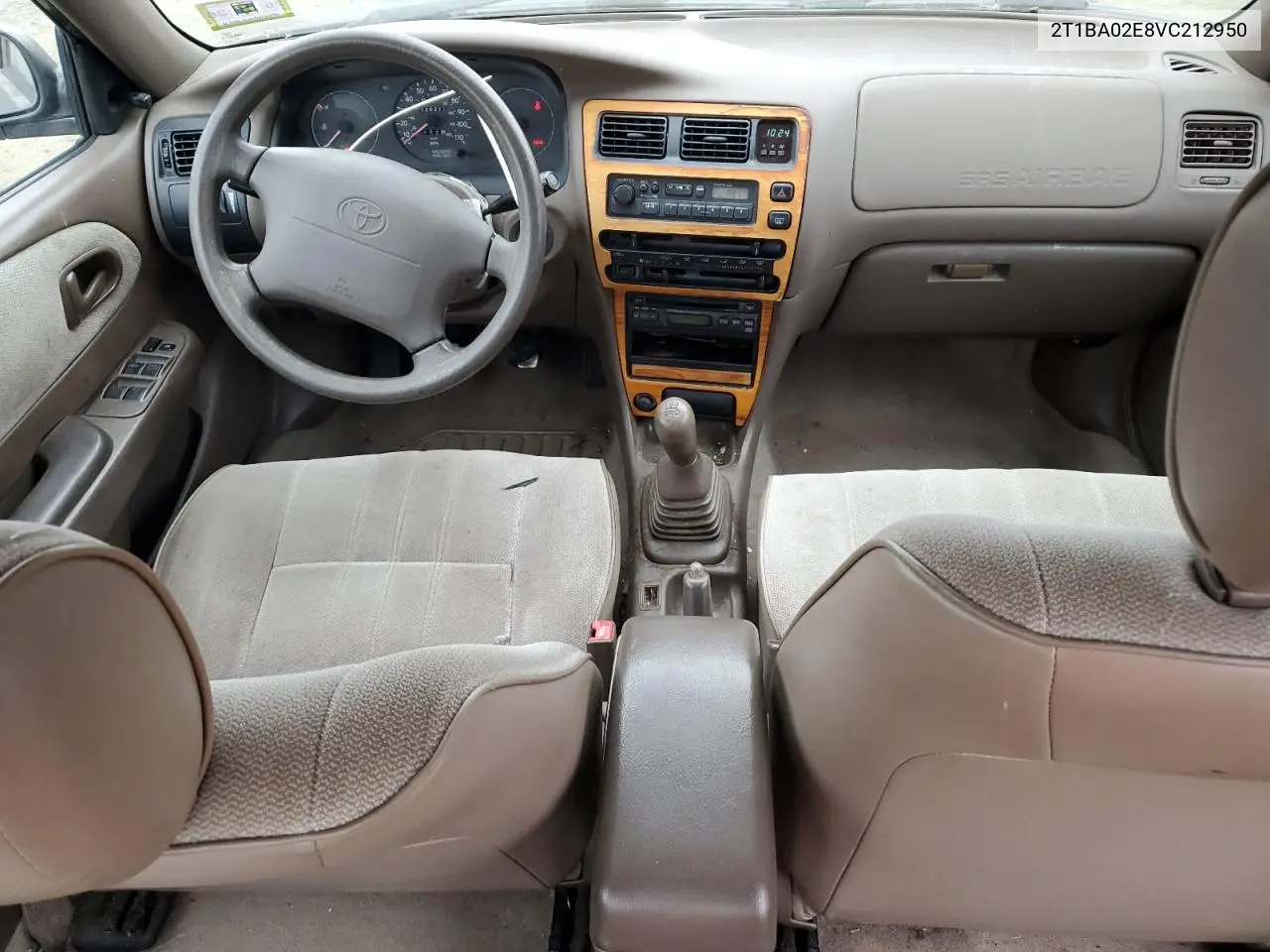 2T1BA02E8VC212950 1997 Toyota Corolla Base