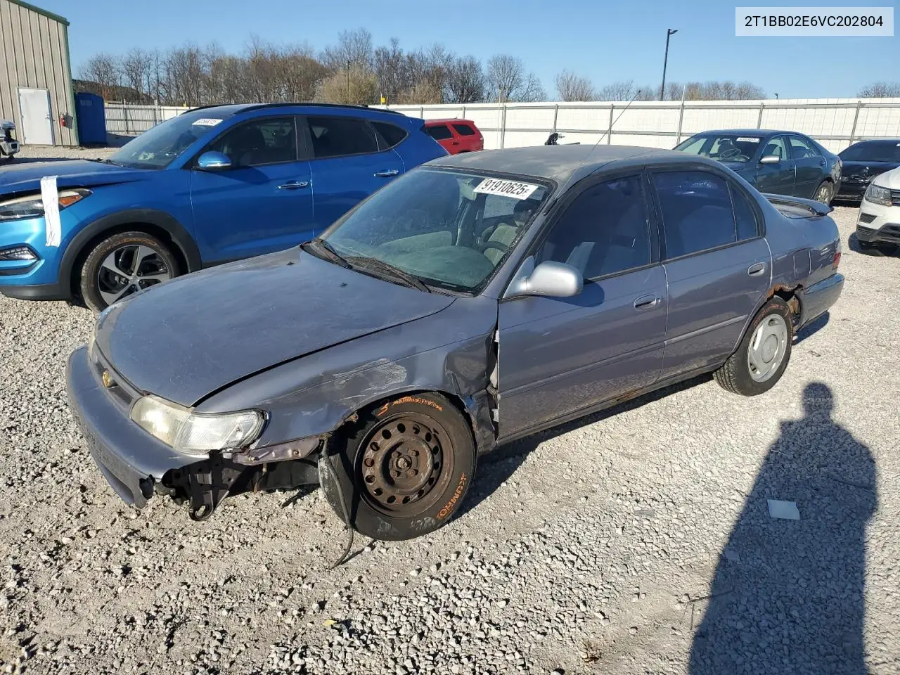 2T1BB02E6VC202804 1997 Toyota Corolla Dx