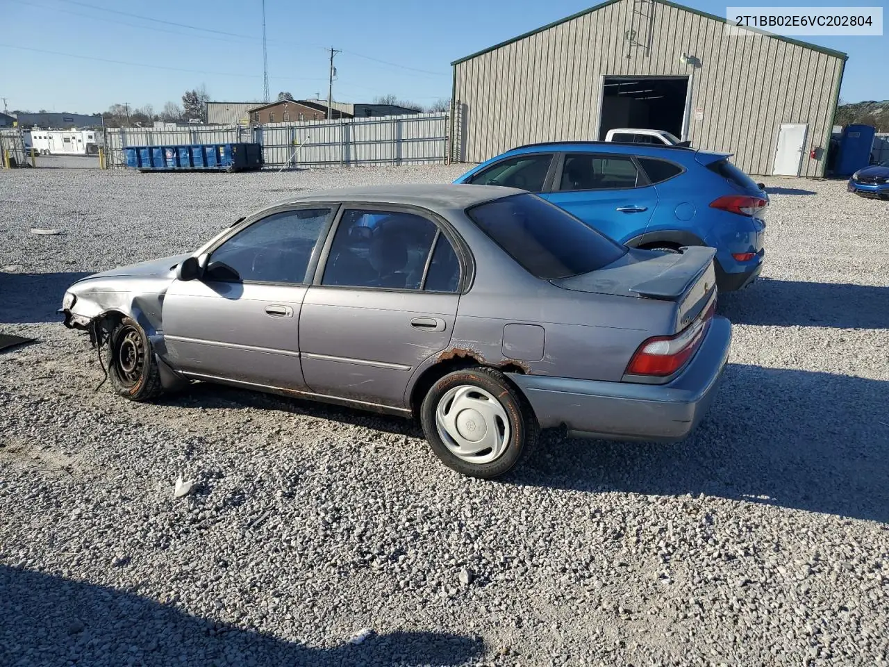2T1BB02E6VC202804 1997 Toyota Corolla Dx