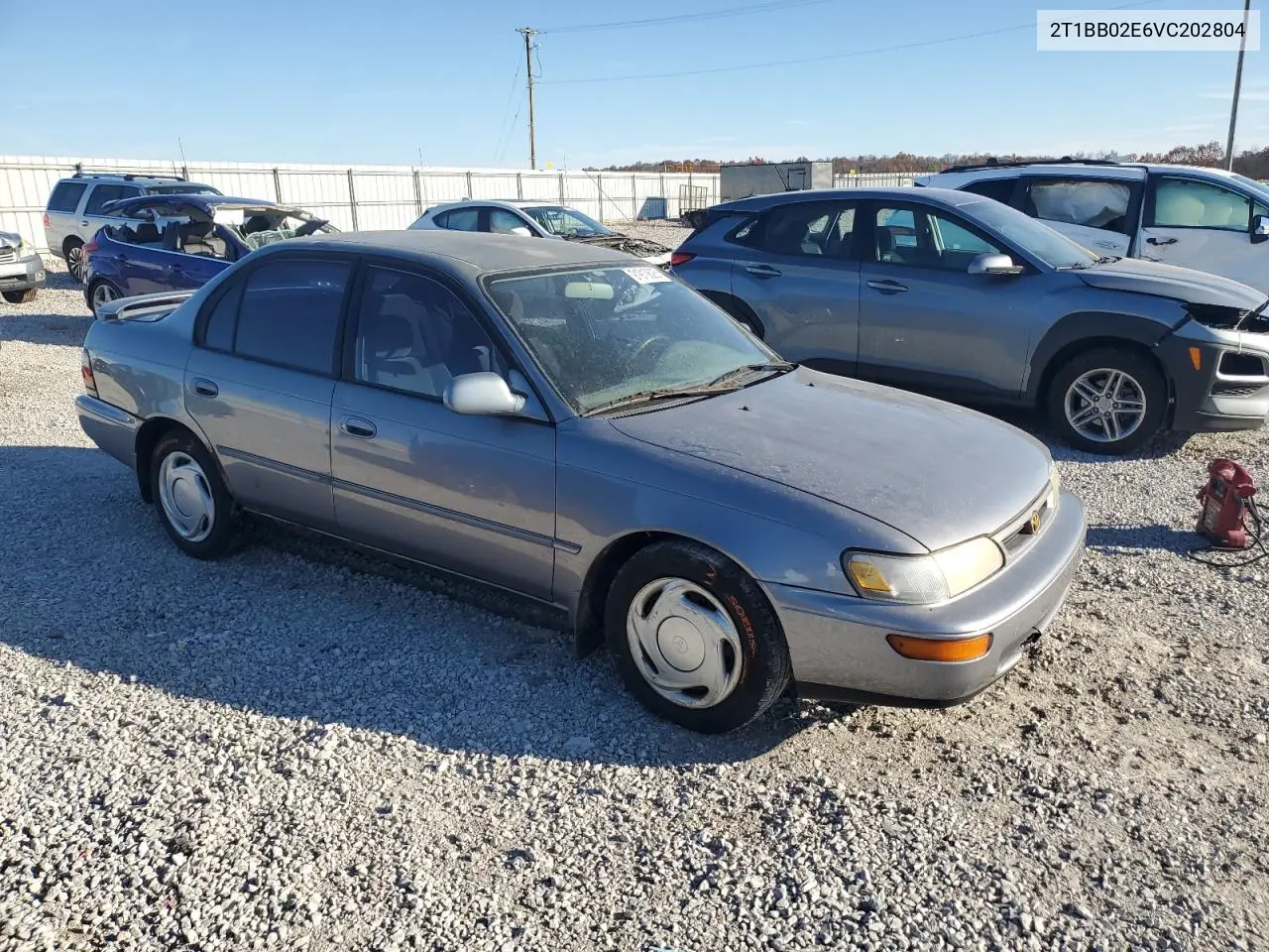2T1BB02E6VC202804 1997 Toyota Corolla Dx