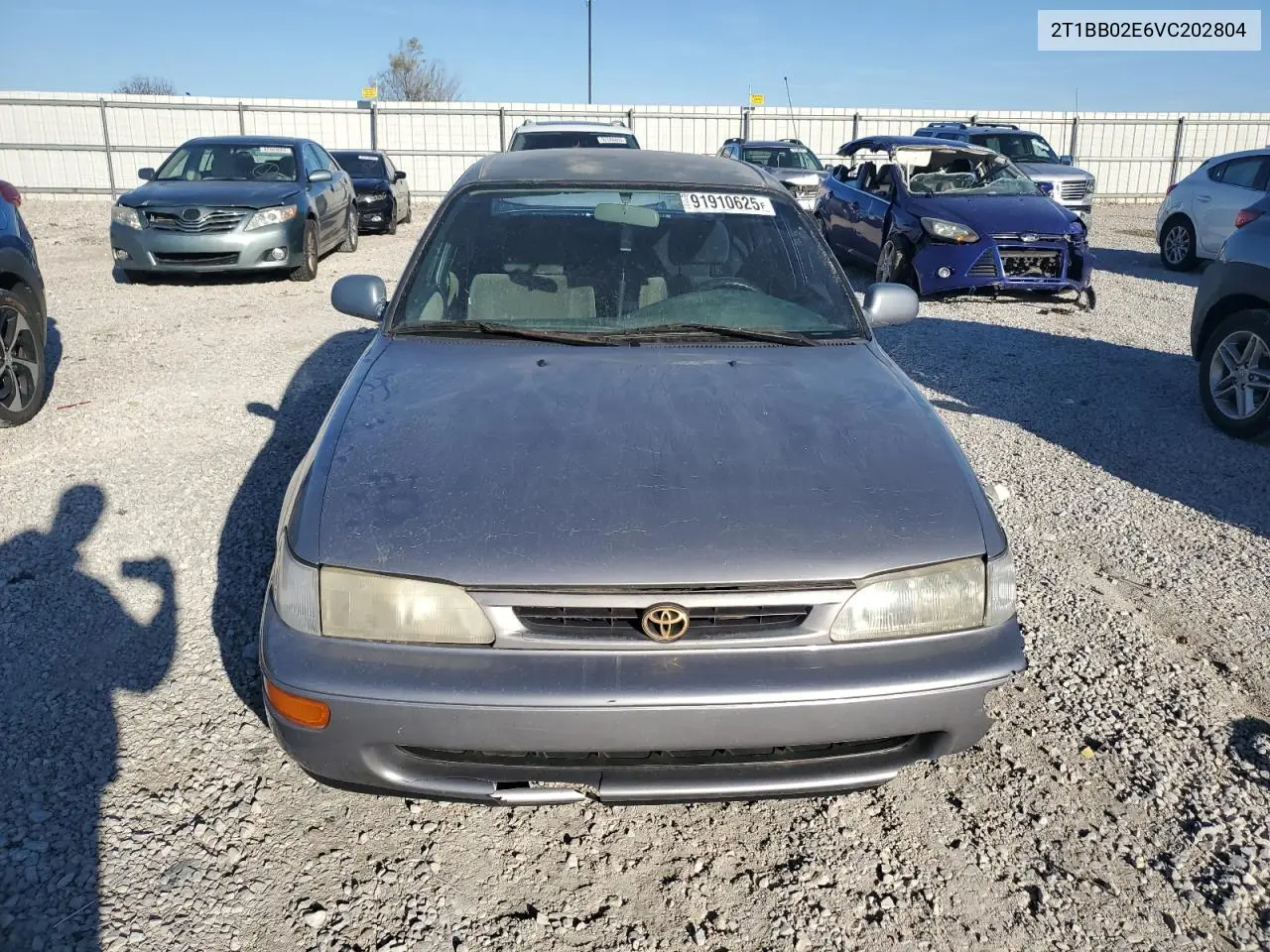 2T1BB02E6VC202804 1997 Toyota Corolla Dx