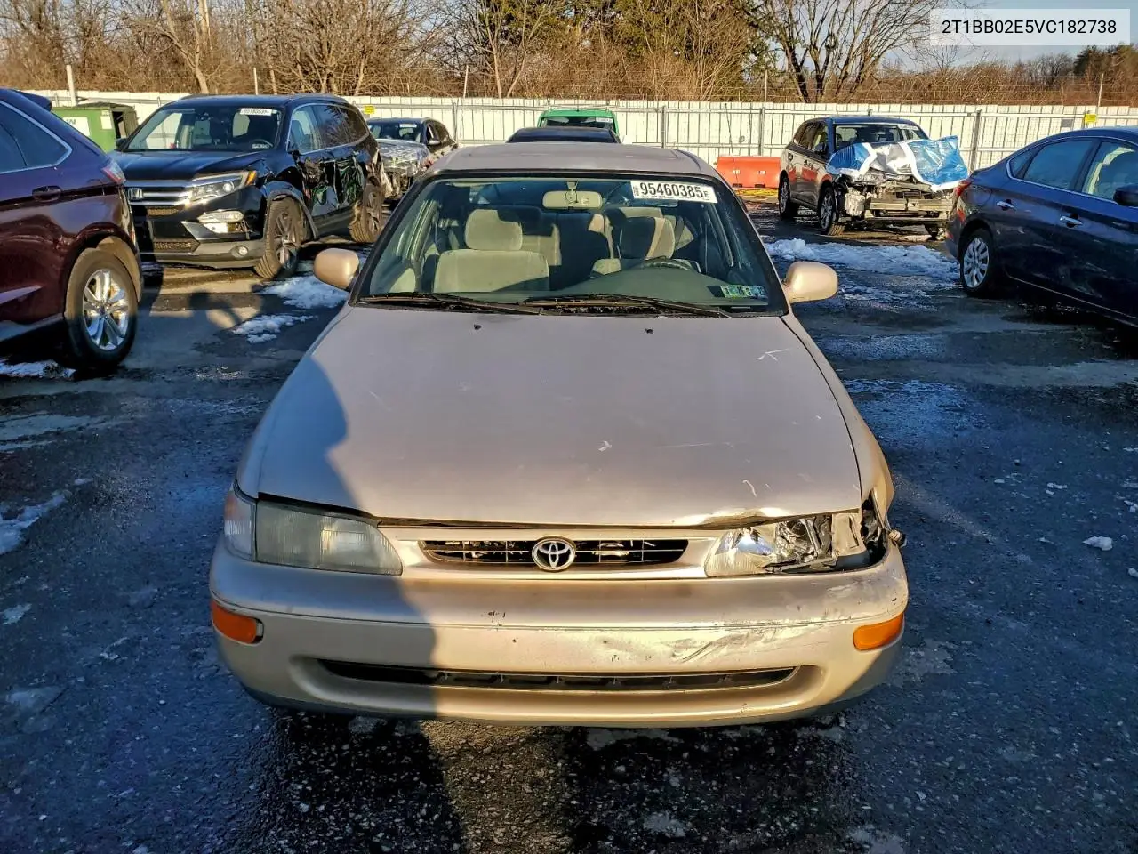 2T1BB02E5VC182738 1997 Toyota Corolla Dx
