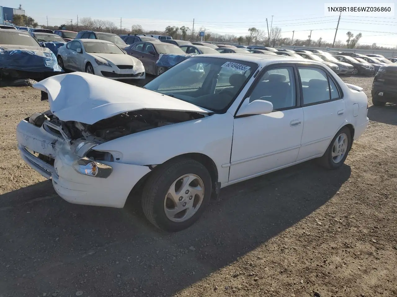 1NXBR18E6WZ036860 1998 Toyota Corolla Ve