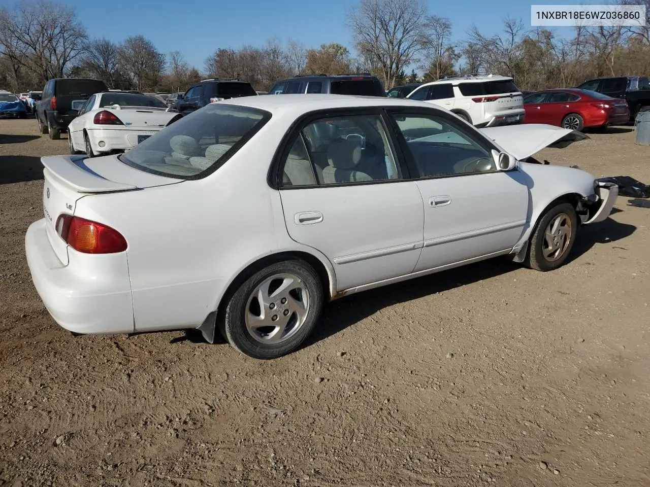 1NXBR18E6WZ036860 1998 Toyota Corolla Ve