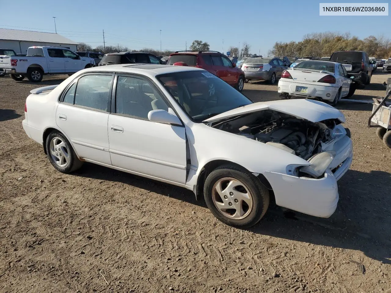 1NXBR18E6WZ036860 1998 Toyota Corolla Ve