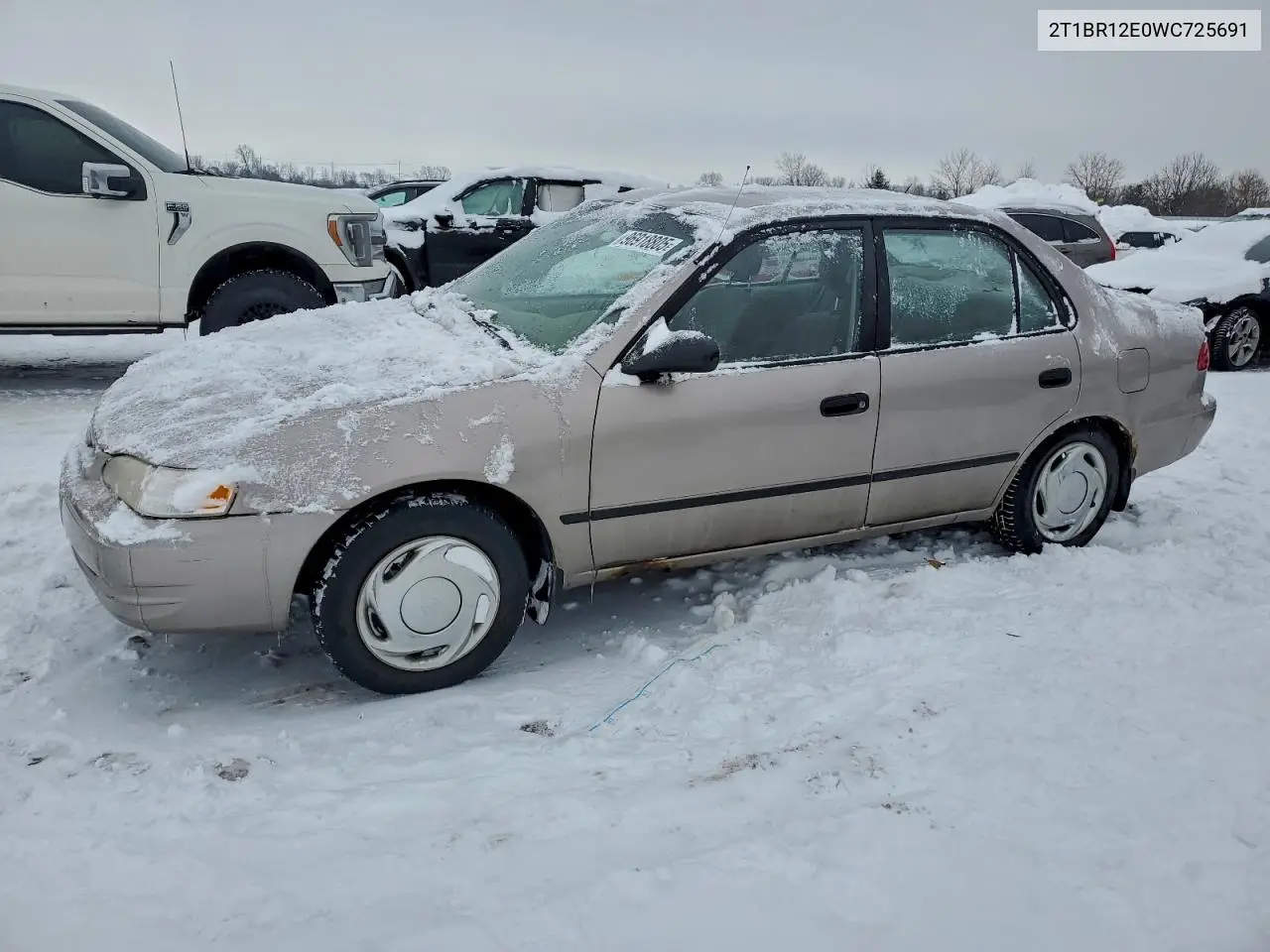 2T1BR12E0WC725691 1998 Toyota Corolla Ve