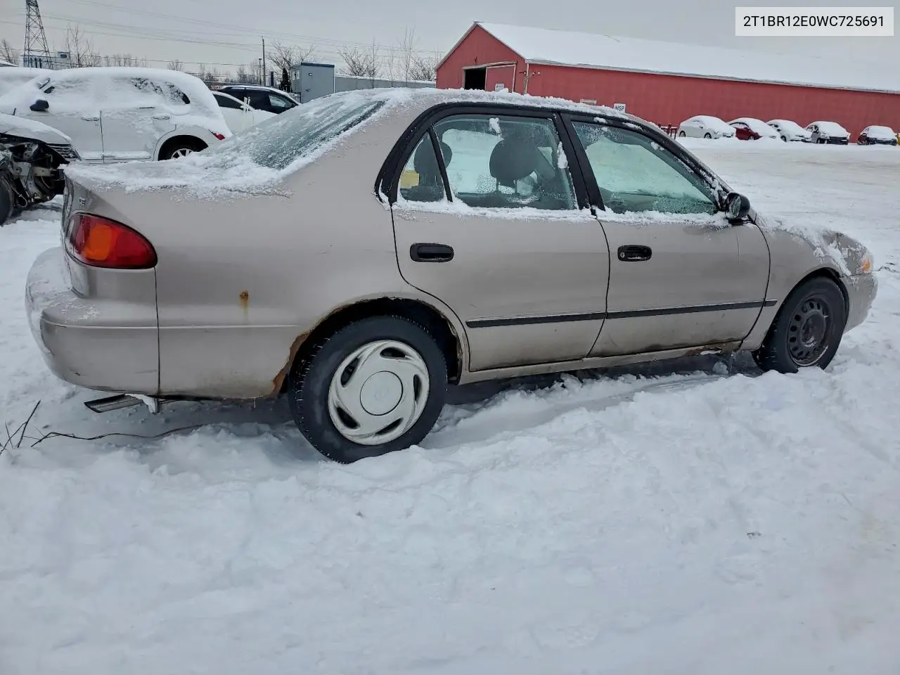 2T1BR12E0WC725691 1998 Toyota Corolla Ve