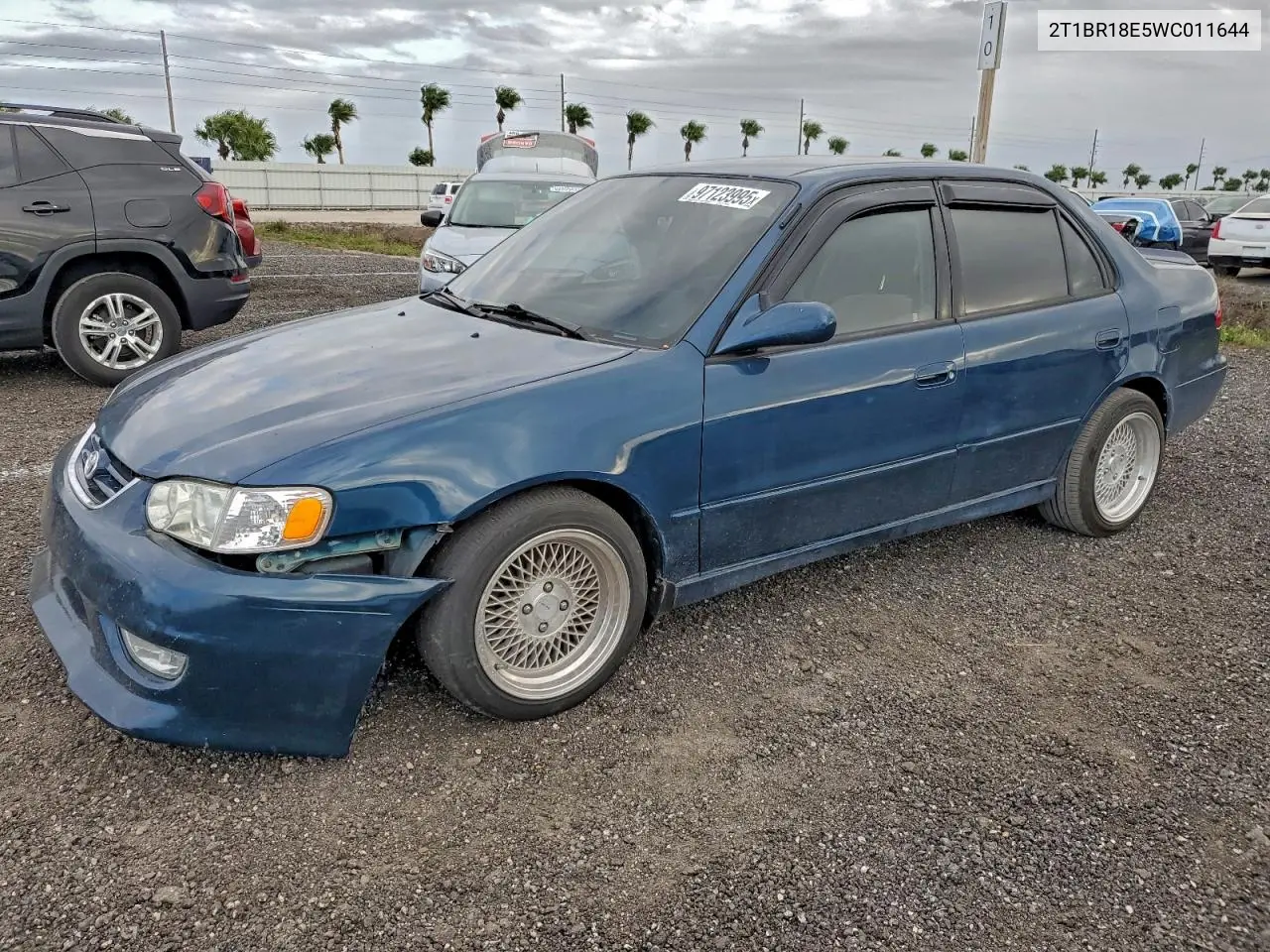 2T1BR18E5WC011644 1998 Toyota Corolla Ve