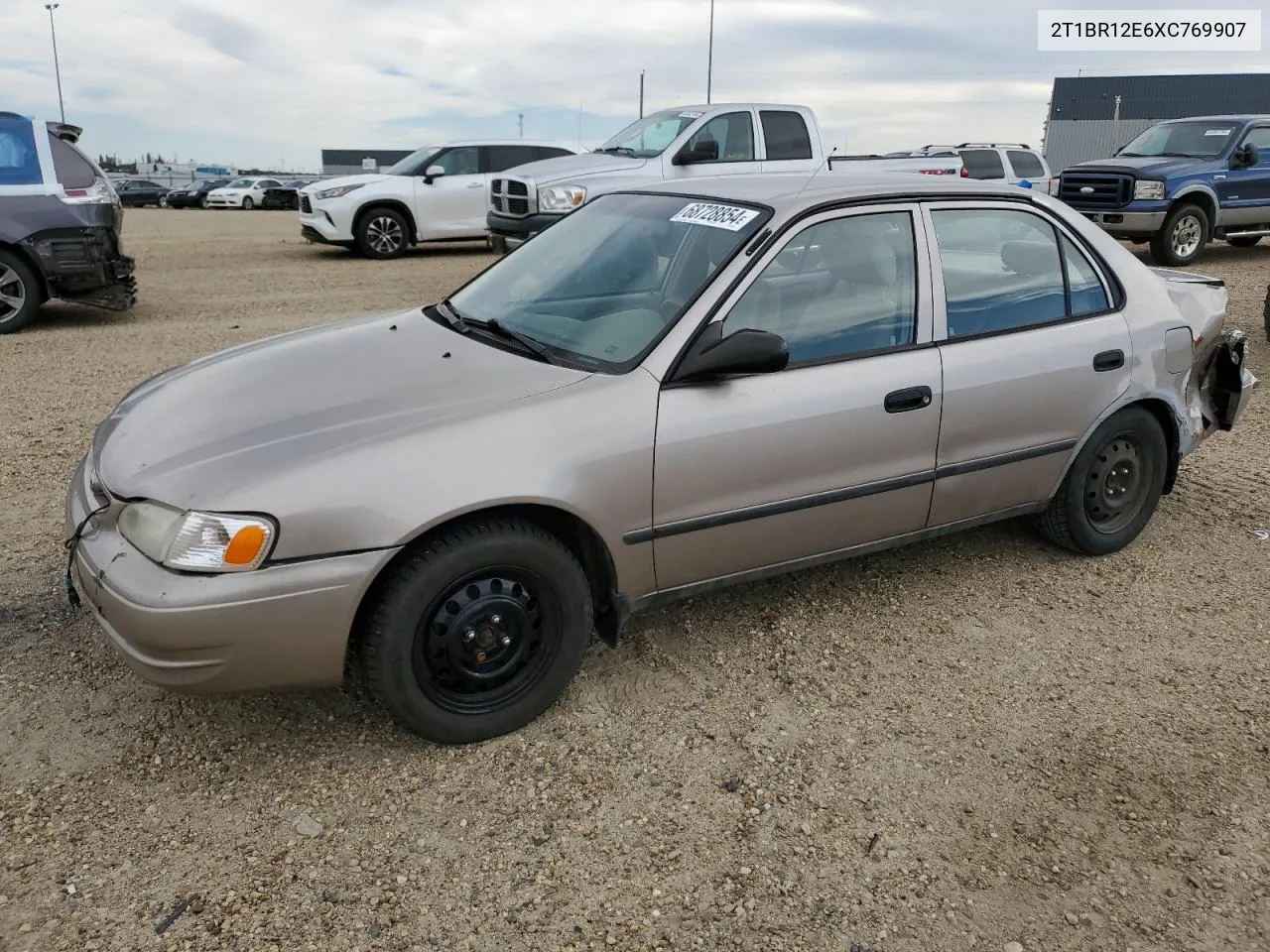 1999 Toyota Corolla Ve VIN: 2T1BR12E6XC769907 Lot: 68728854