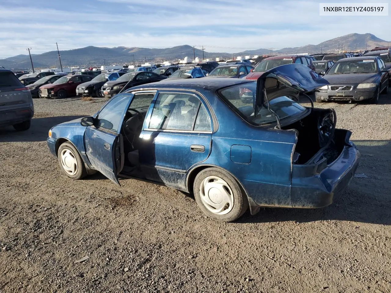 1NXBR12E1YZ405197 2000 Toyota Corolla Ve