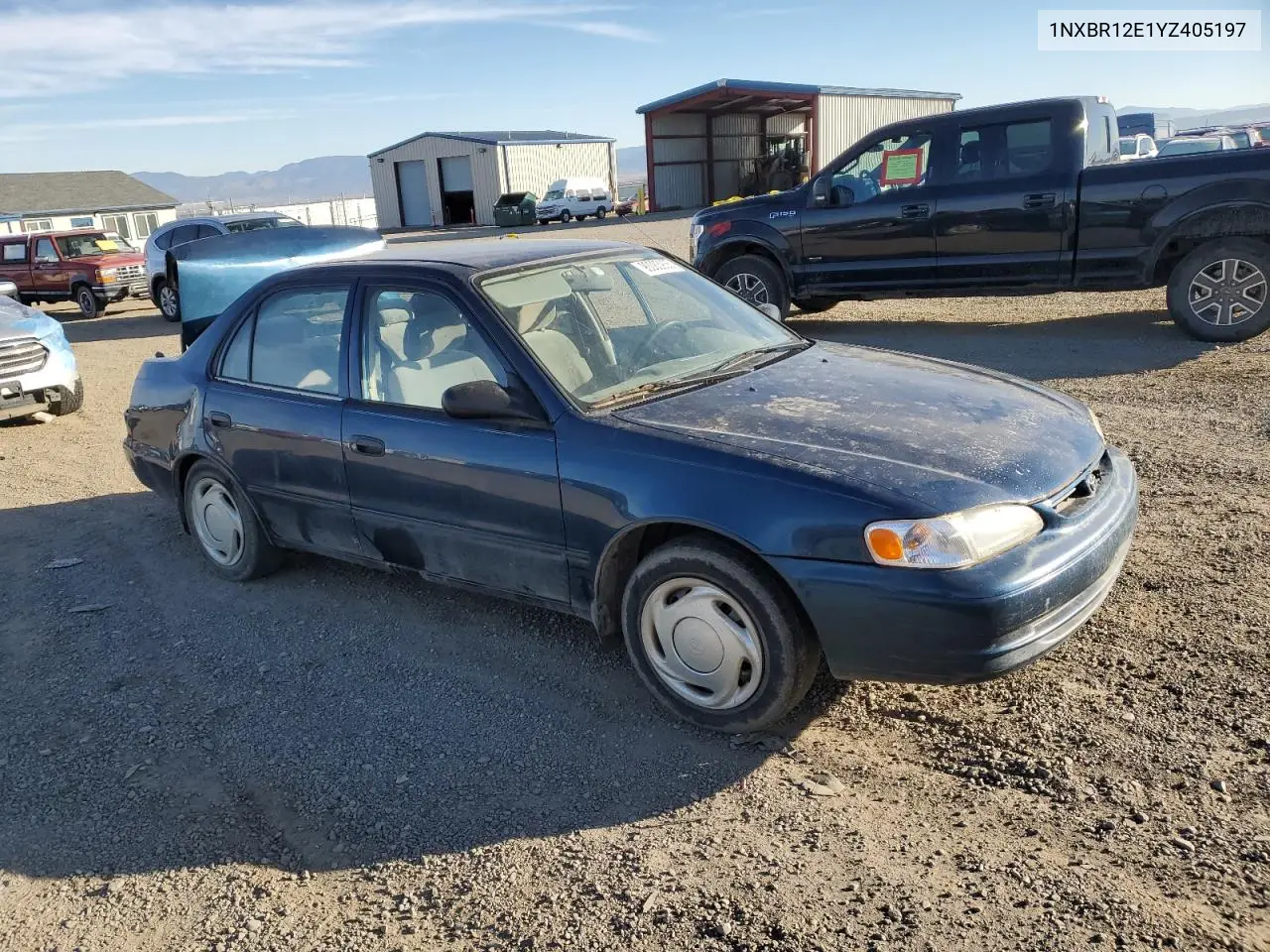 1NXBR12E1YZ405197 2000 Toyota Corolla Ve
