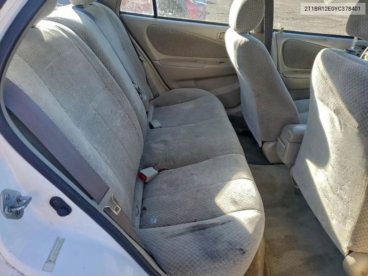 2T1BR12E0YC378401 2000 Toyota Corolla Ve