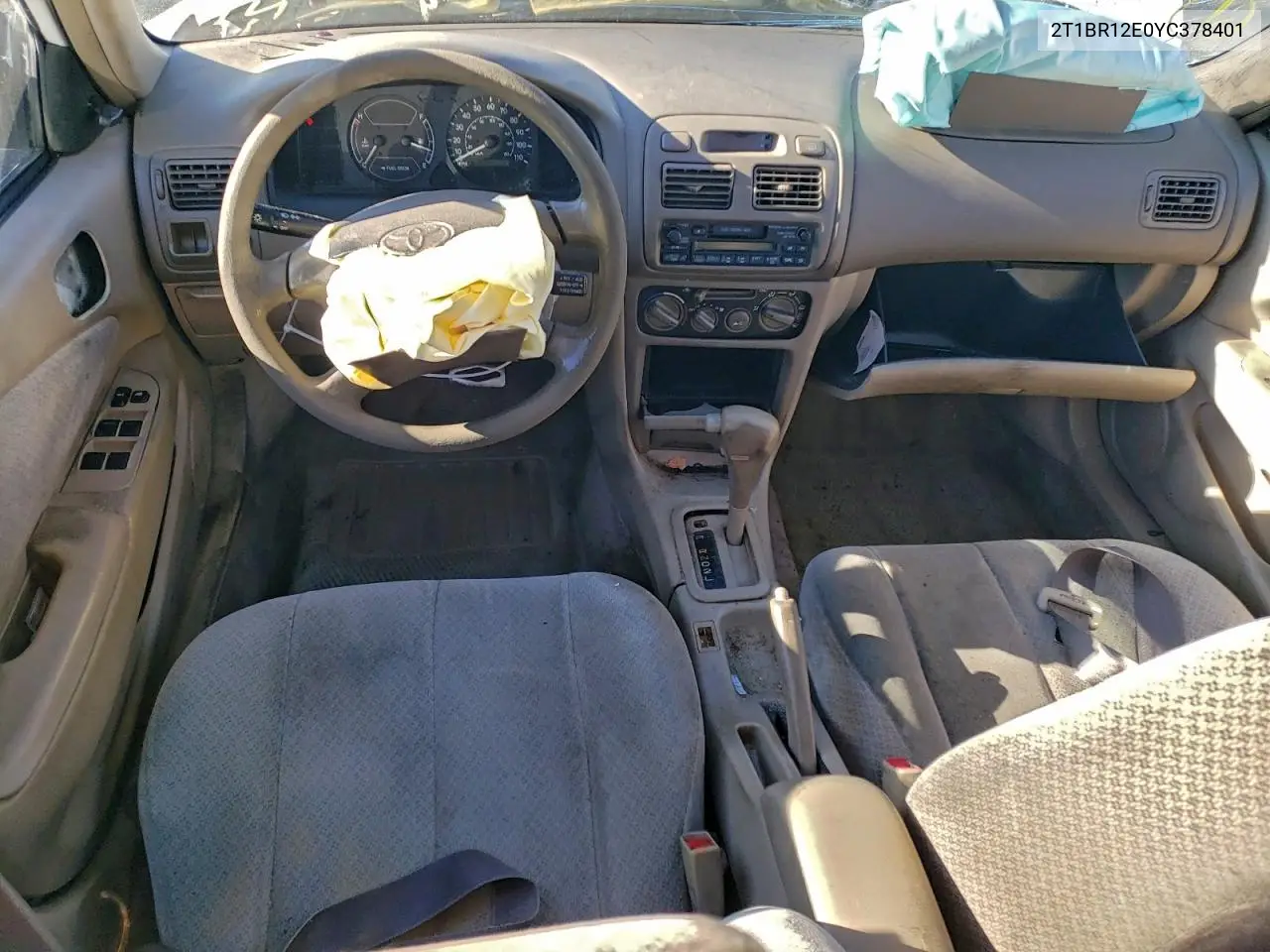 2T1BR12E0YC378401 2000 Toyota Corolla Ve