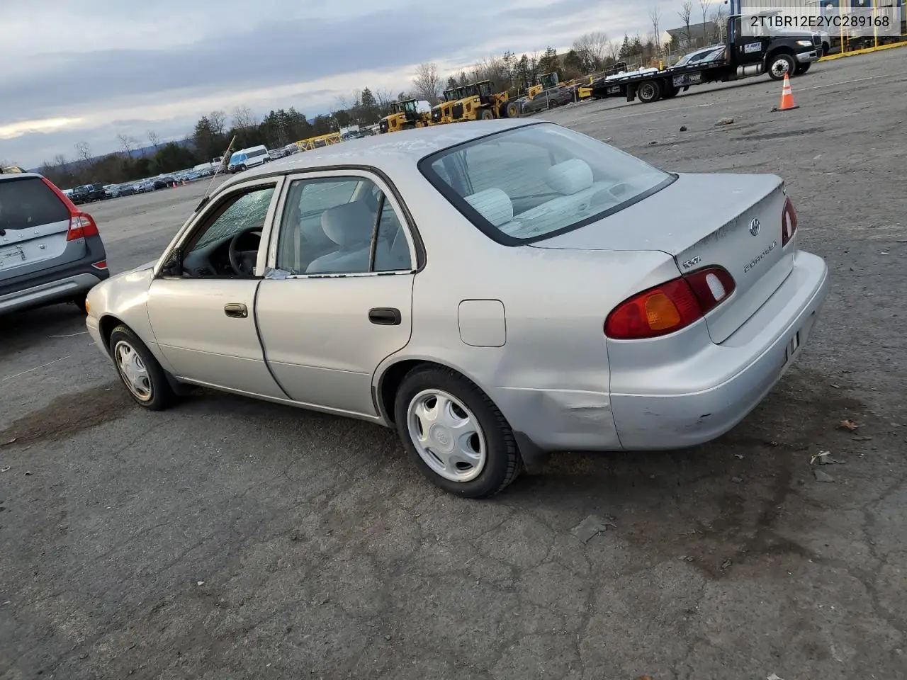 2T1BR12E2YC289168 2000 Toyota Corolla Ve