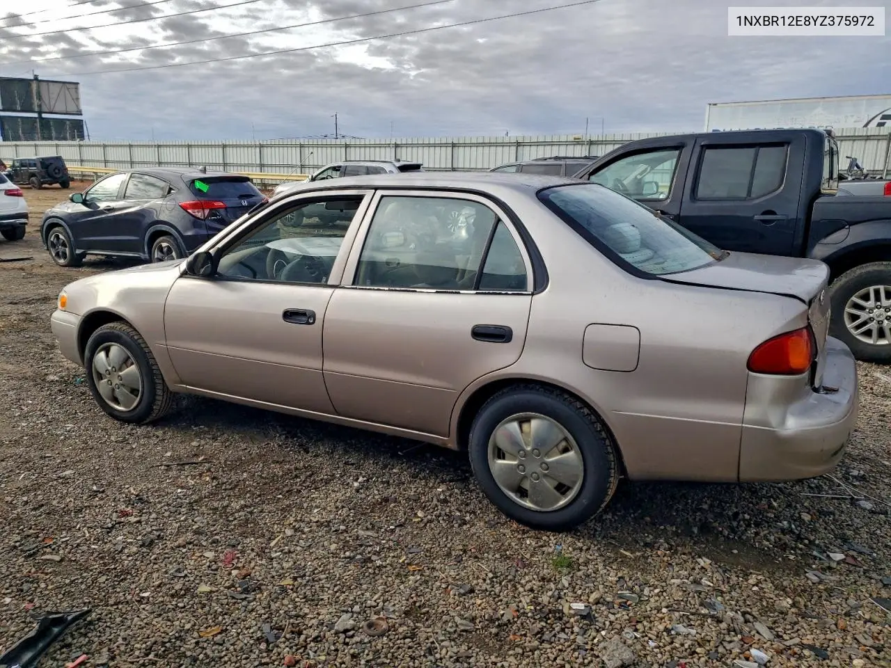 1NXBR12E8YZ375972 2000 Toyota Corolla Ve