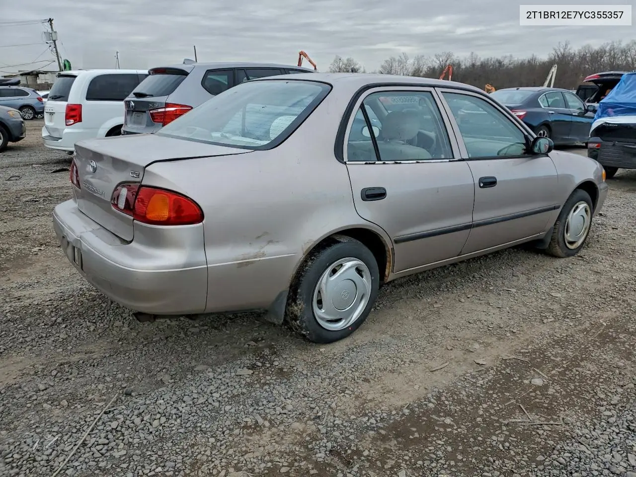 2T1BR12E7YC355357 2000 Toyota Corolla Ve