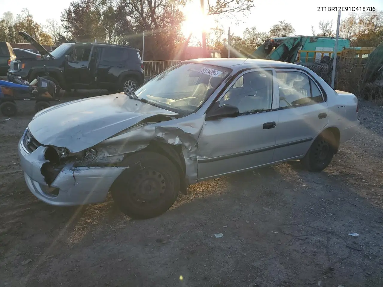 2T1BR12E91C418786 2001 Toyota Corolla Ce