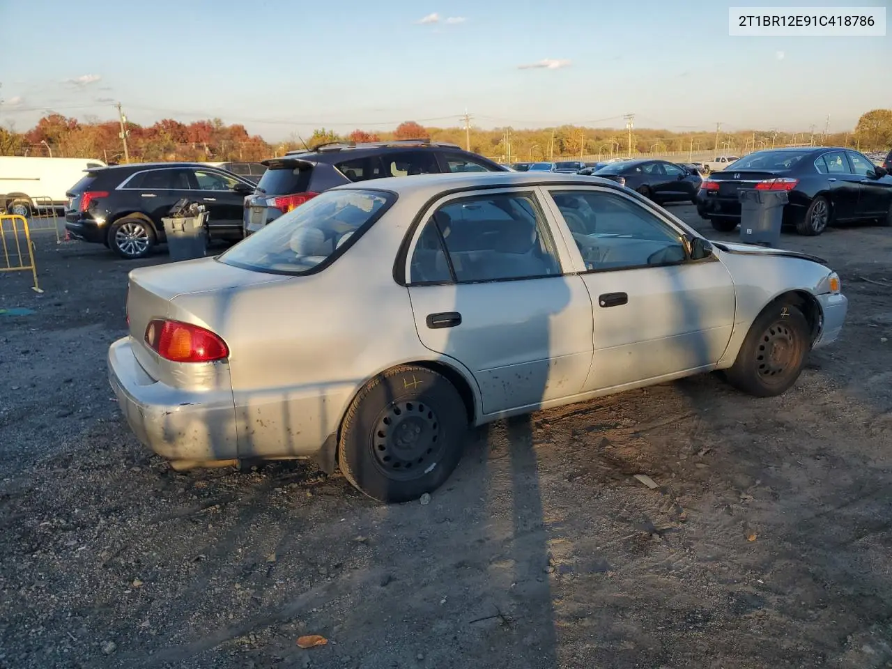 2T1BR12E91C418786 2001 Toyota Corolla Ce