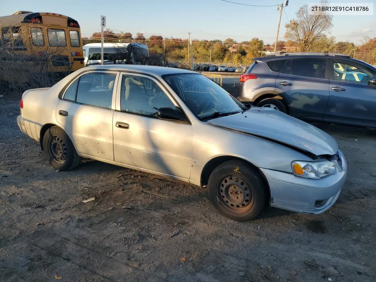 2T1BR12E91C418786 2001 Toyota Corolla Ce