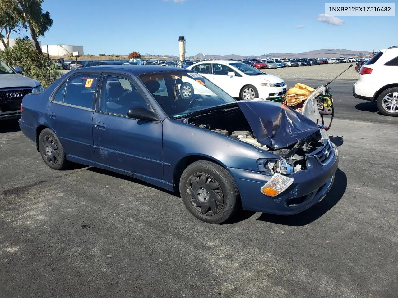 1NXBR12EX1Z516482 2001 Toyota Corolla Ce