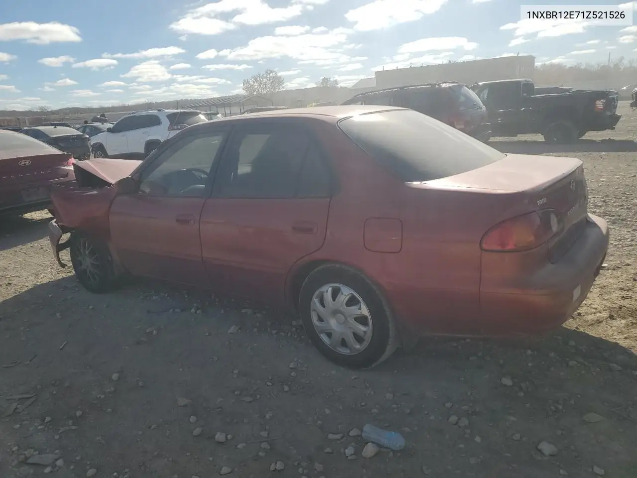 1NXBR12E71Z521526 2001 Toyota Corolla Ce