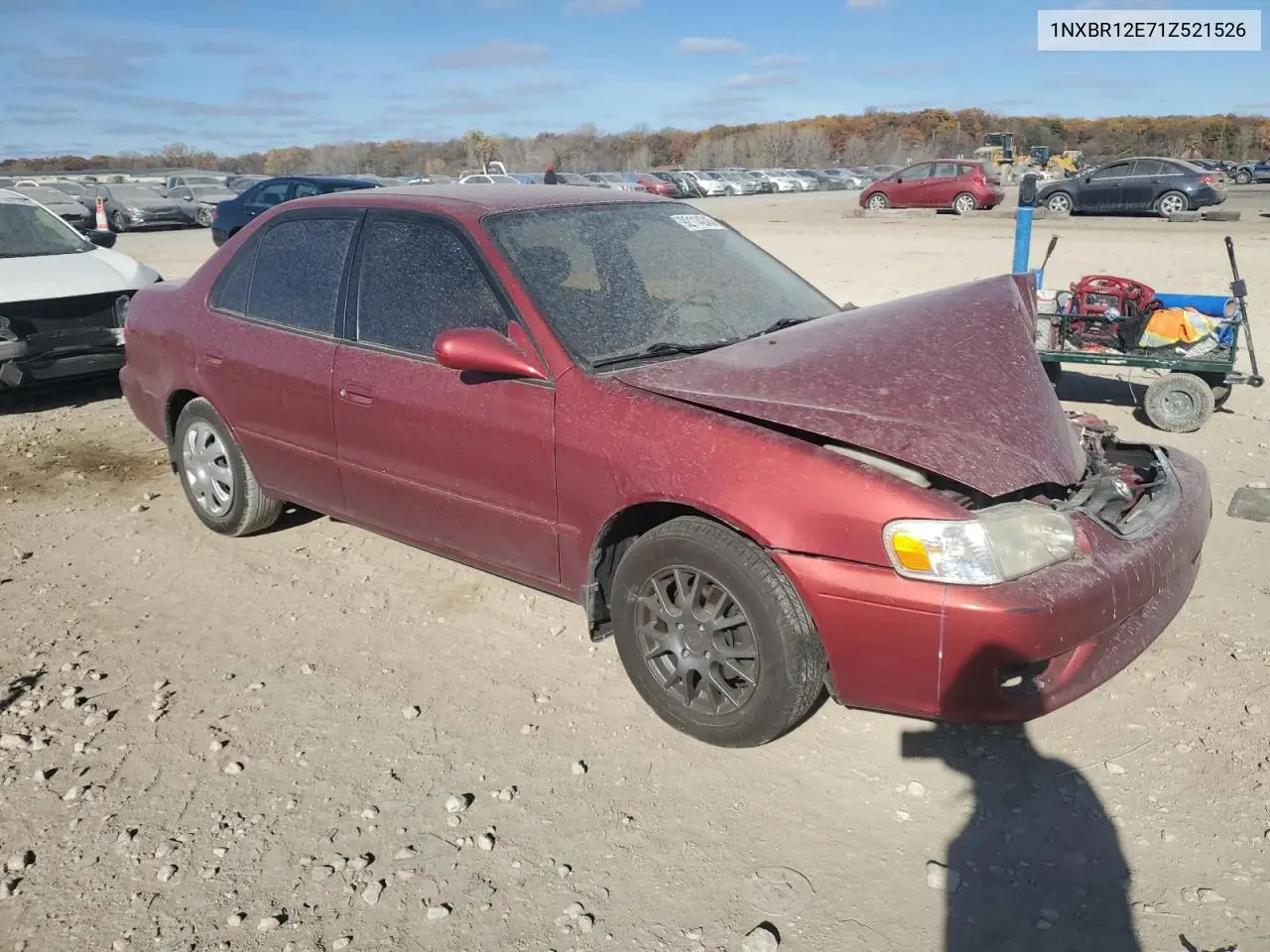 1NXBR12E71Z521526 2001 Toyota Corolla Ce