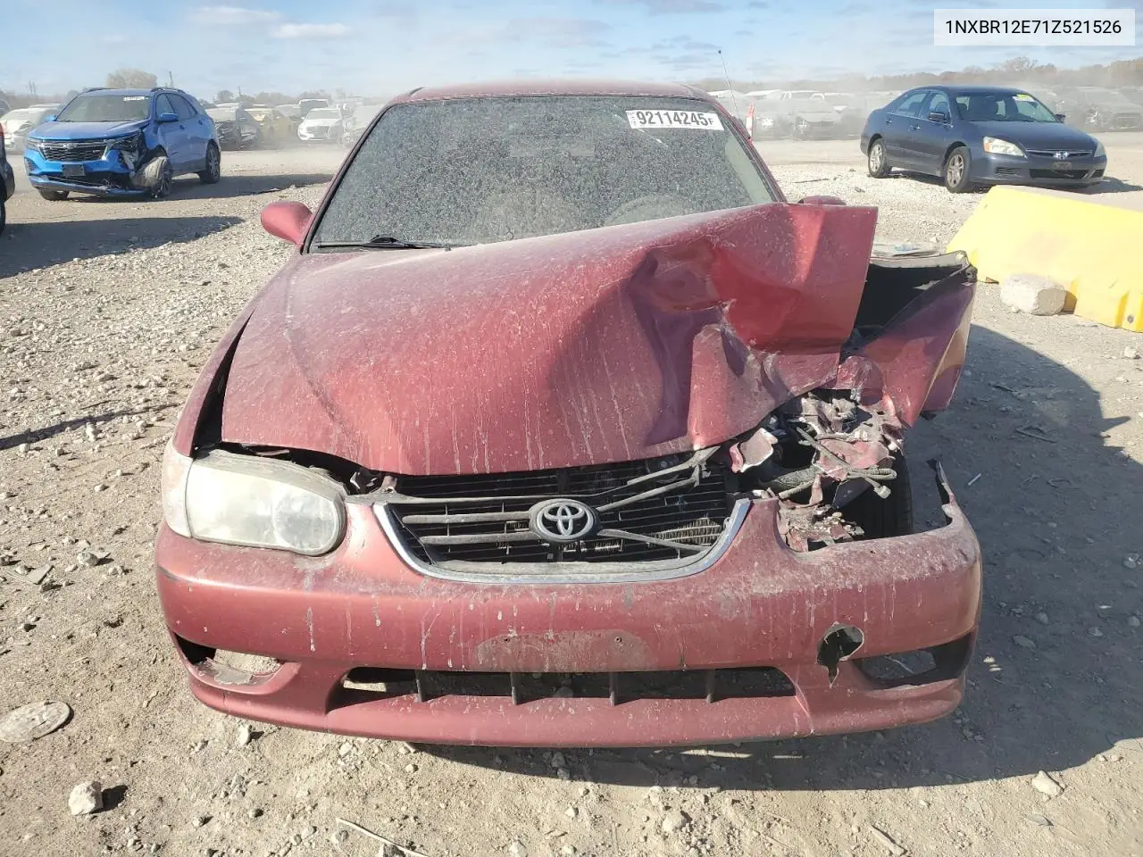 1NXBR12E71Z521526 2001 Toyota Corolla Ce