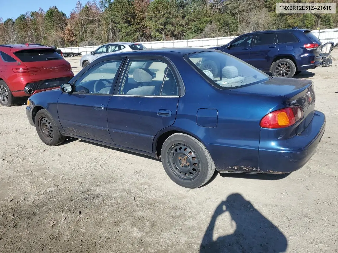 1NXBR12E51Z421618 2001 Toyota Corolla Ce