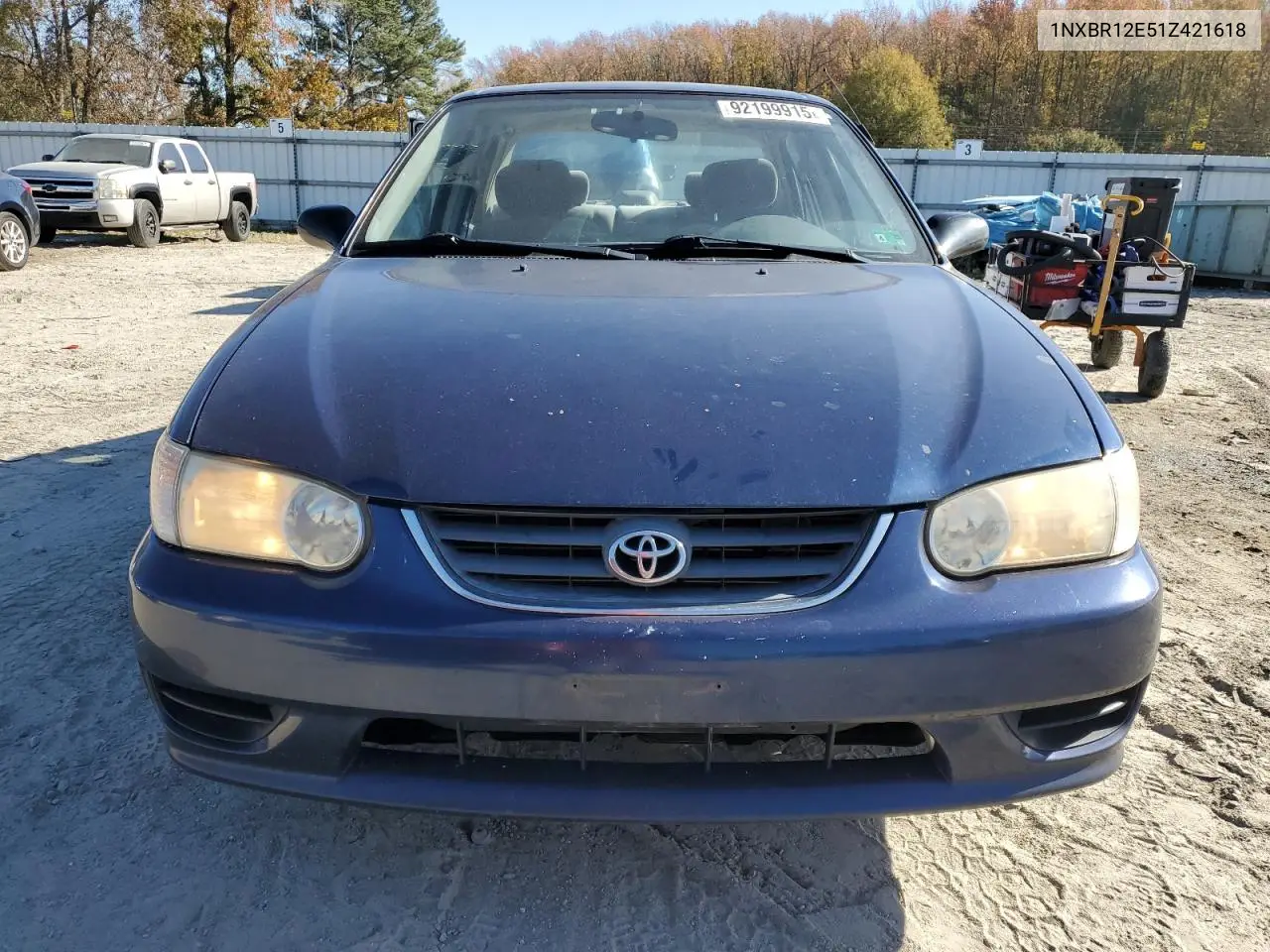 1NXBR12E51Z421618 2001 Toyota Corolla Ce
