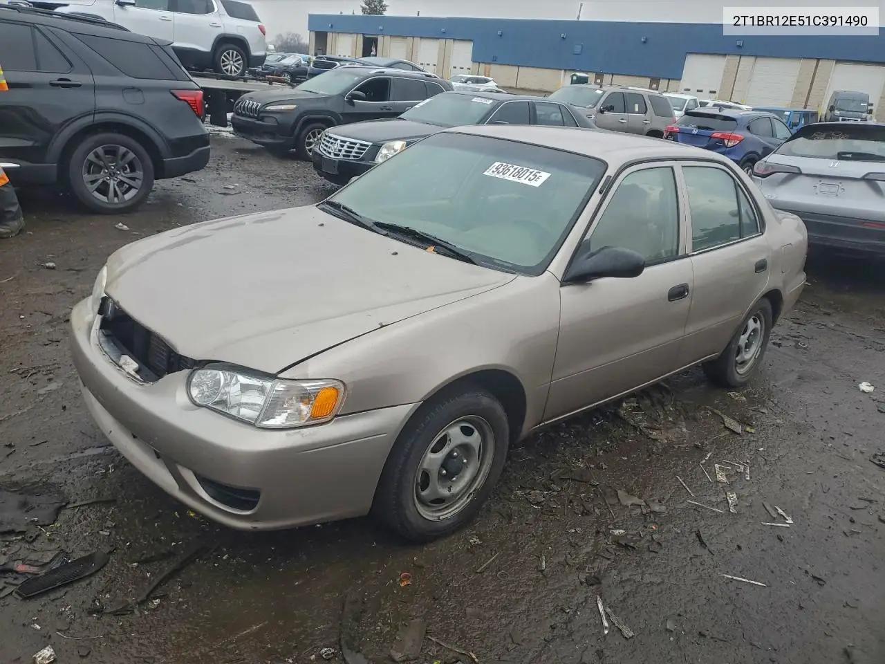 2T1BR12E51C391490 2001 Toyota Corolla Ce