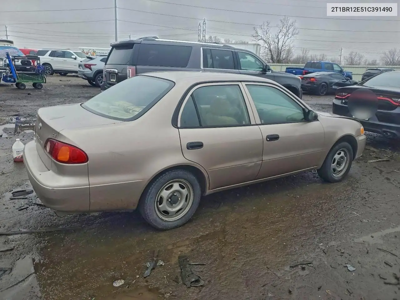 2T1BR12E51C391490 2001 Toyota Corolla Ce