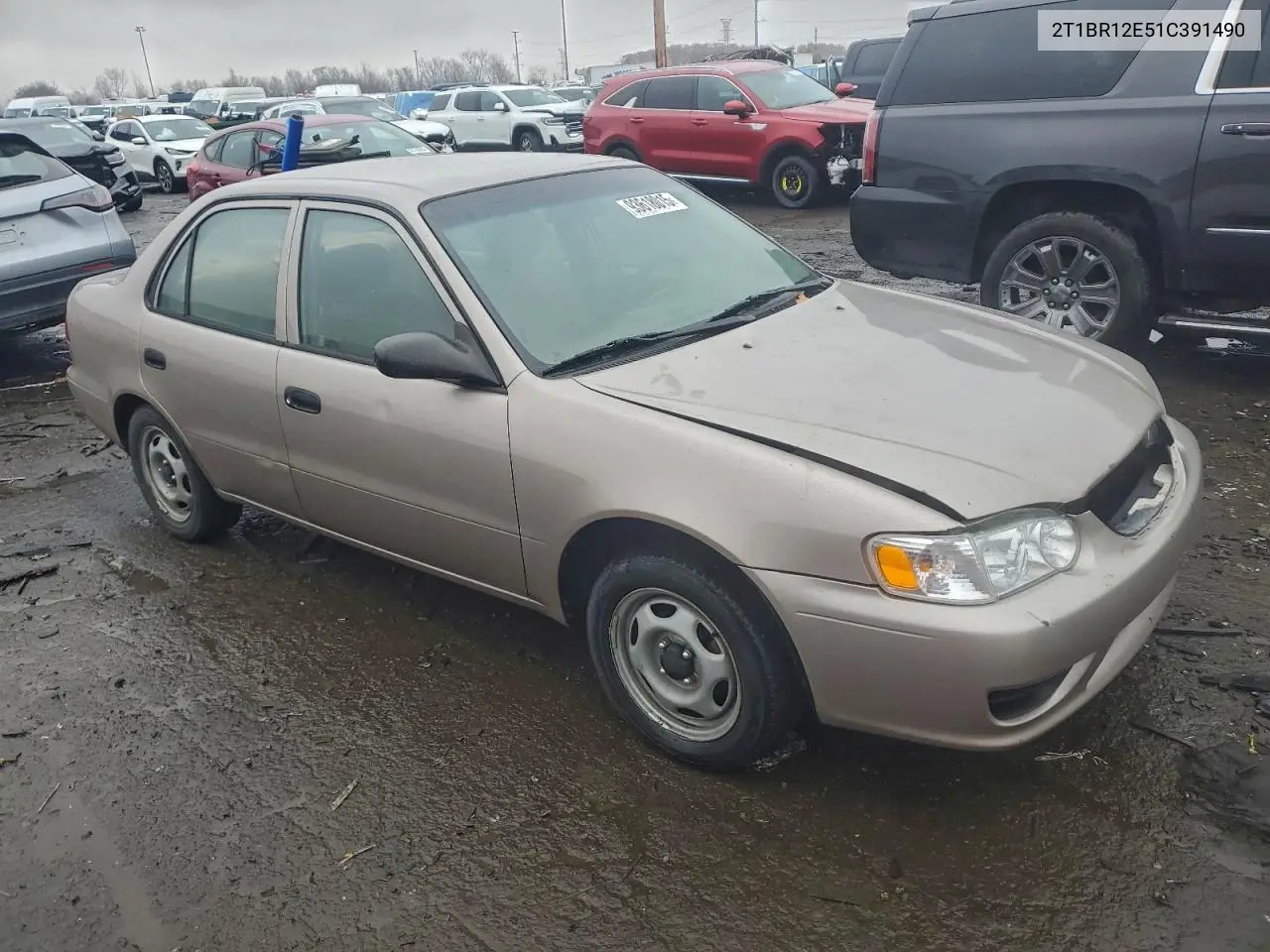 2T1BR12E51C391490 2001 Toyota Corolla Ce
