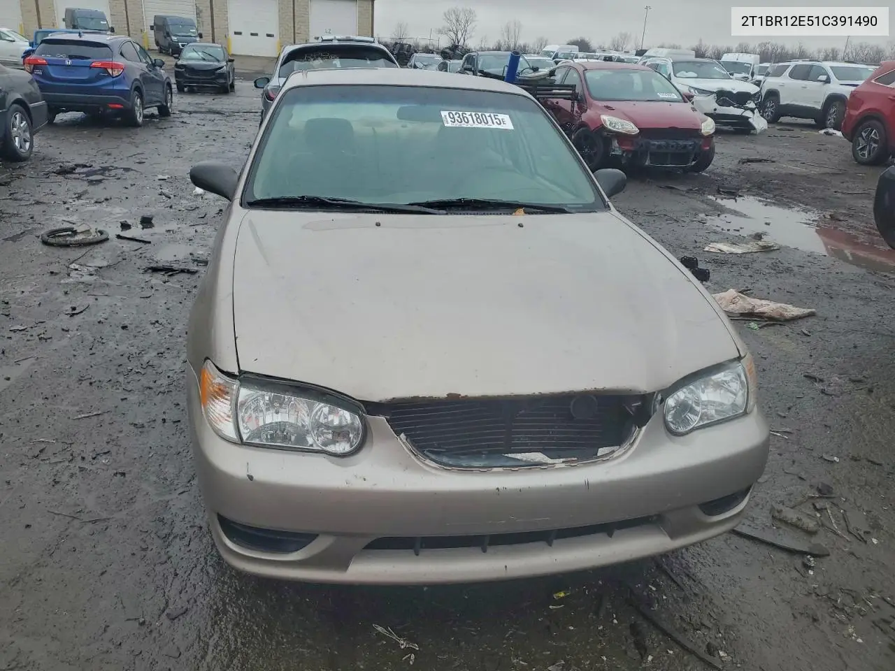 2T1BR12E51C391490 2001 Toyota Corolla Ce
