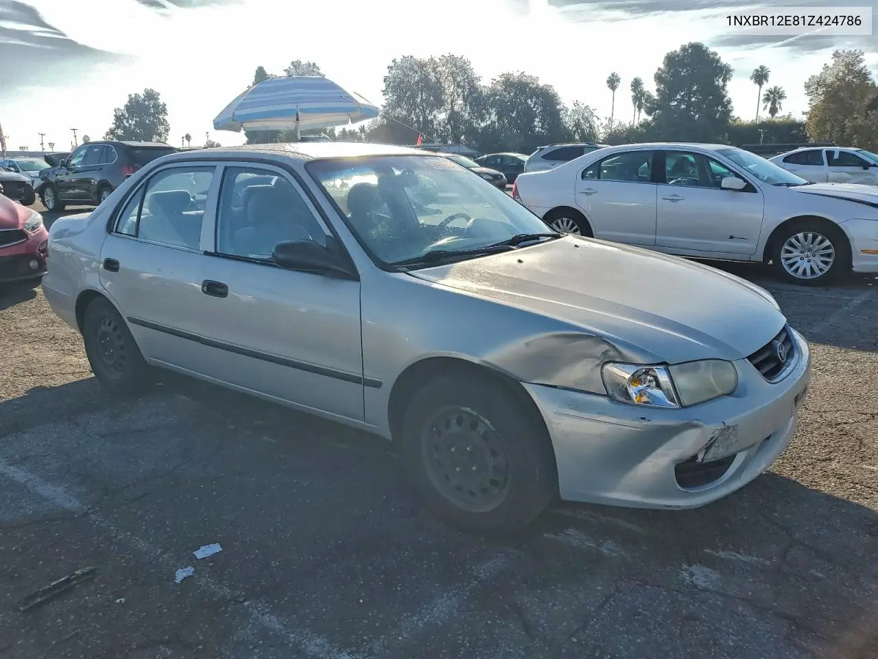 1NXBR12E81Z424786 2001 Toyota Corolla Ce