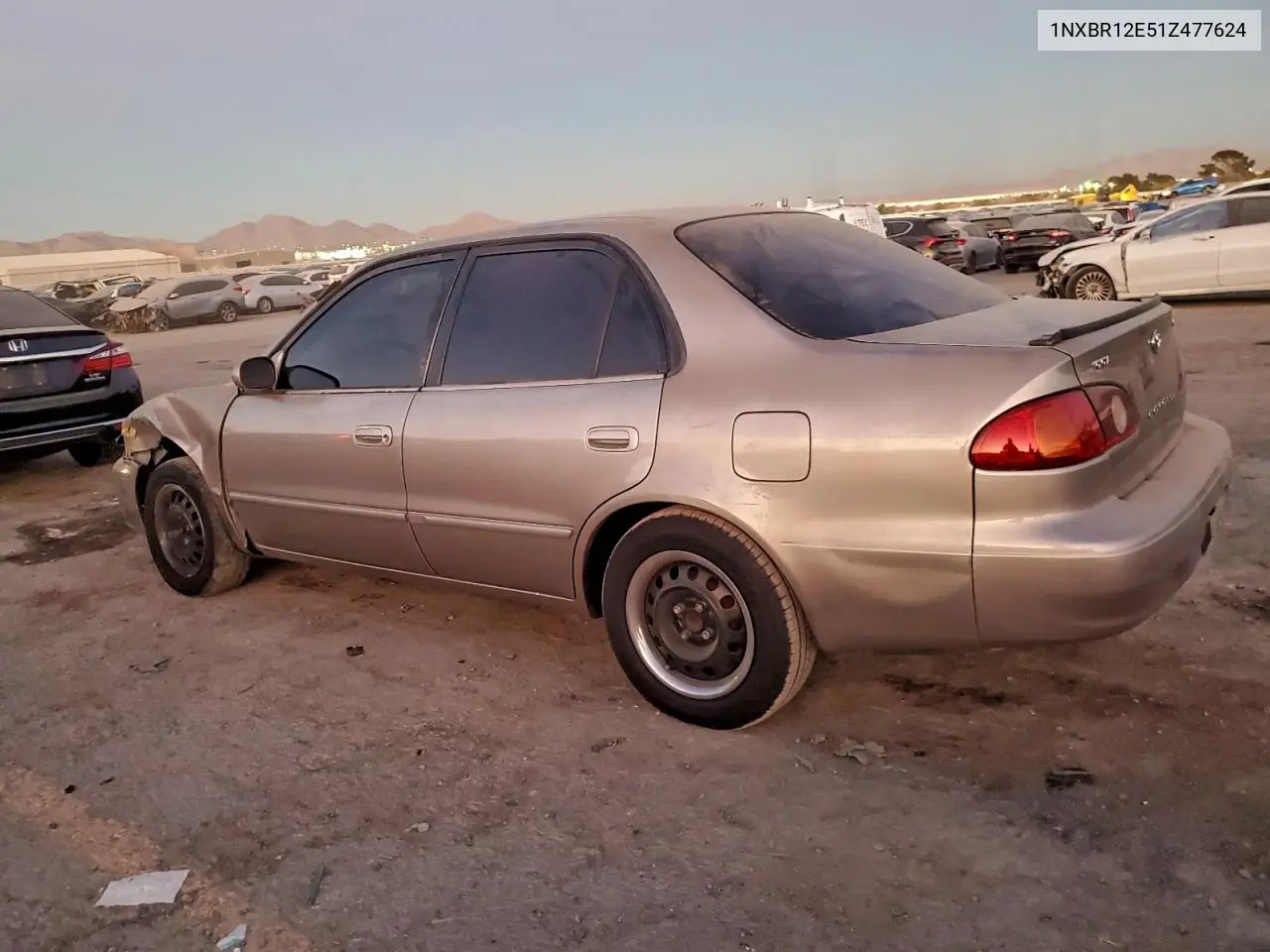 1NXBR12E51Z477624 2001 Toyota Corolla Ce
