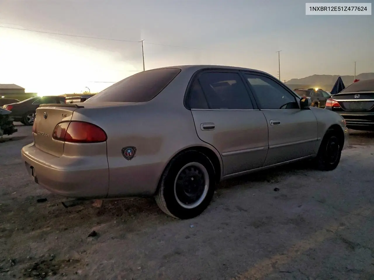 1NXBR12E51Z477624 2001 Toyota Corolla Ce