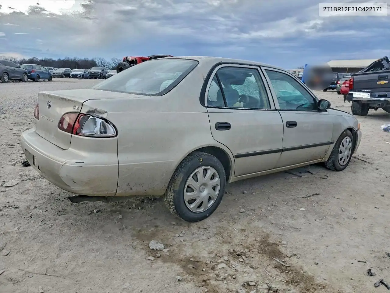 2T1BR12E31C422171 2001 Toyota Corolla Ce