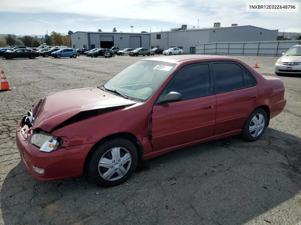 1NXBR12E02Z648796 2002 Toyota Corolla Ce