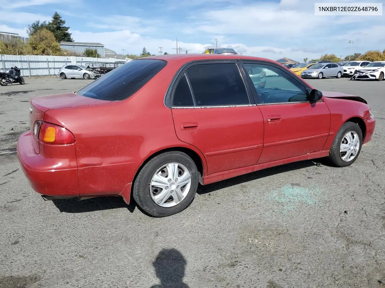 1NXBR12E02Z648796 2002 Toyota Corolla Ce